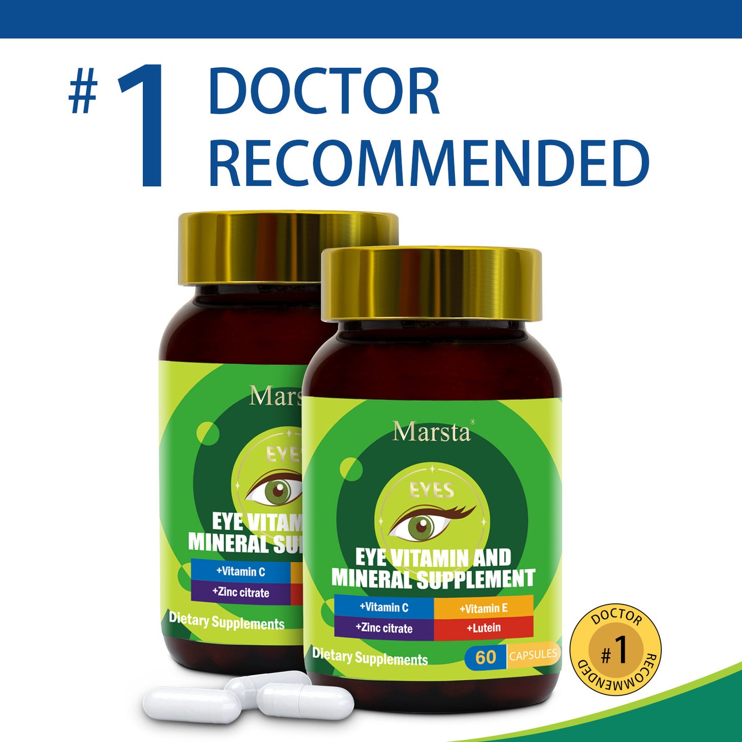 NEW Eye Vitamin And Mineral Supplements