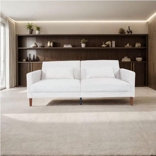 NEW Linen Sofa Seats In Beige