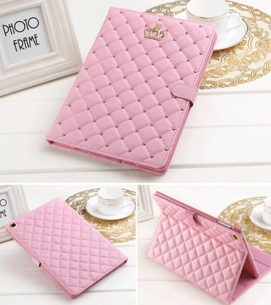 New Compatible with Apple, Ipad Tablet Crown Case Cover