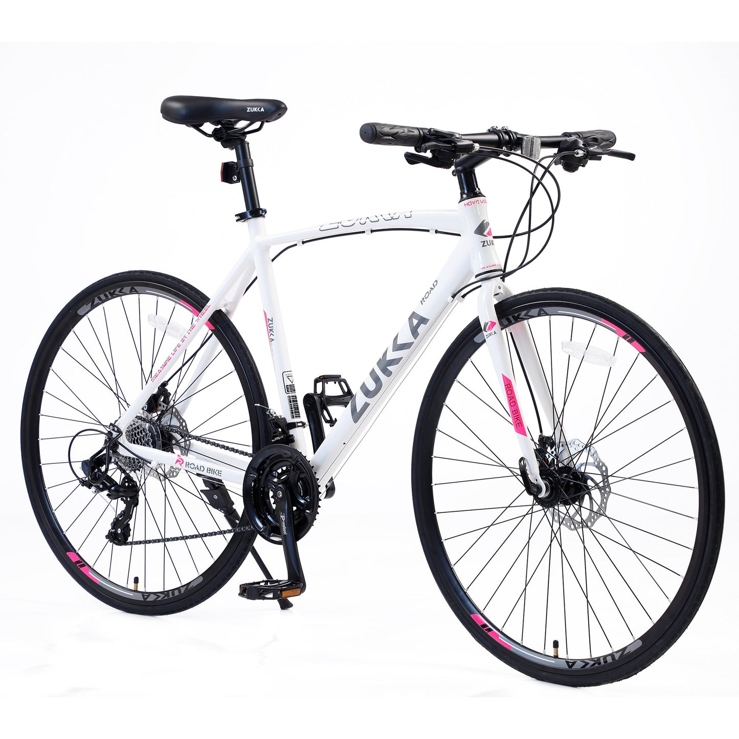 NEW 24" Speed Hybrid bike Disc Brake 700C Road Bike For men women's City Bicycle