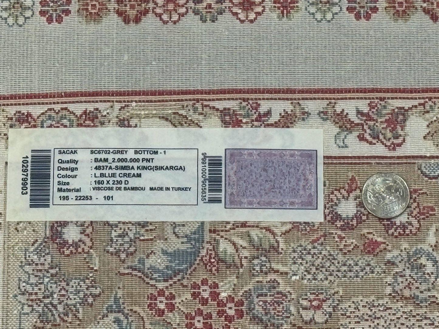 USED Turkish Silk Rug 5x7, Hunting Design, Animal Pictorials, Bamboo Silk