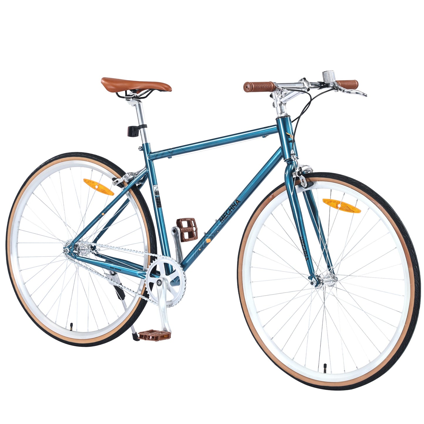 NEW Single Speed Retro style 700C Road Bike For men women's City Bicycle,Steel Frame