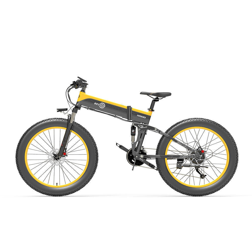 NEW Bezior X1500 E-Bike Aluminum Alloy 48v 1500W Electric Bike Bicycle
