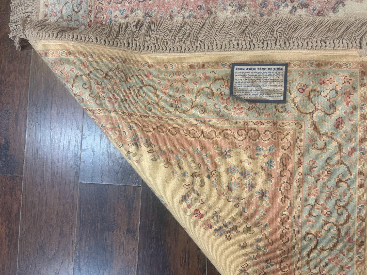 USED Karastan Rug 4x6, Pastel Ivory Kirman Rug #784, Wool Karastan Carpet, Original 700 Series, Vintage Karastan Area Rug, Discontinued