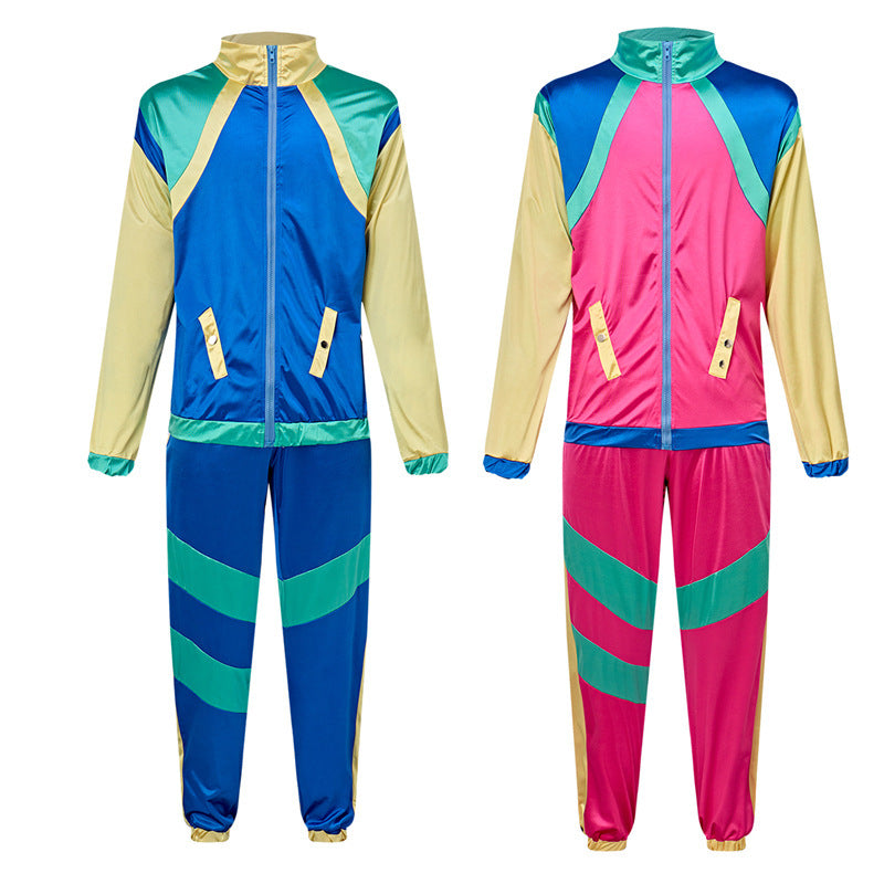 New Retro Hip Hop Rock Music Halloween Couple Costume