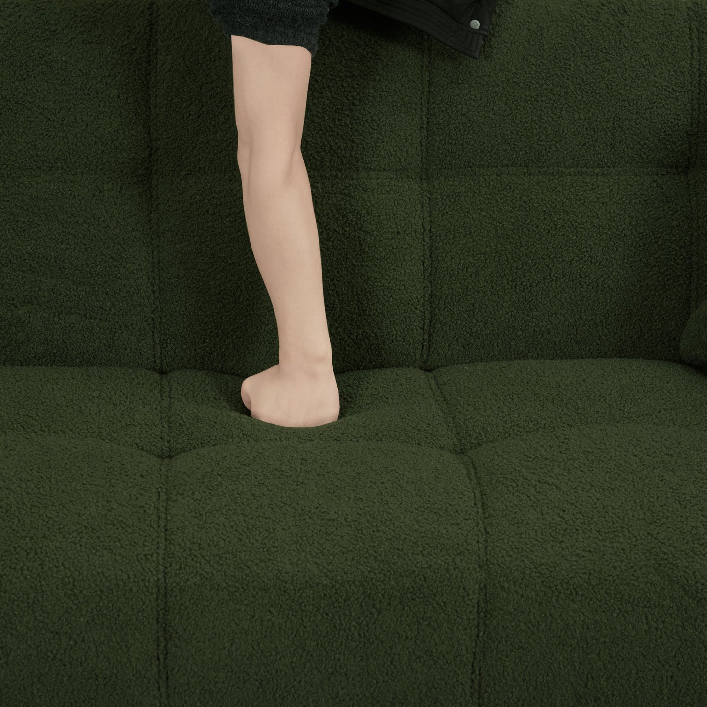 NEW 70.1 'futon sofa bed, convertible double sofa bed with folding armrests for living rooms and small Spaces