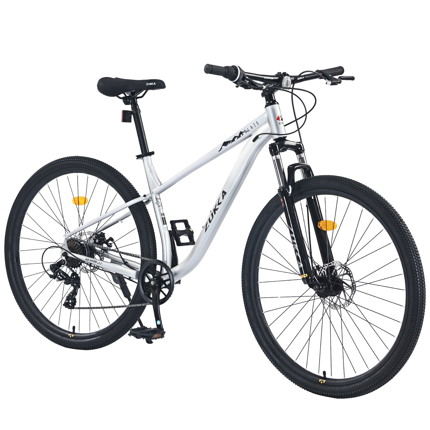 NEW 29"  Wheels 8 Speed Mountain Bike, for Men Women Boys and Girls, Front Suspension, Steel Frame