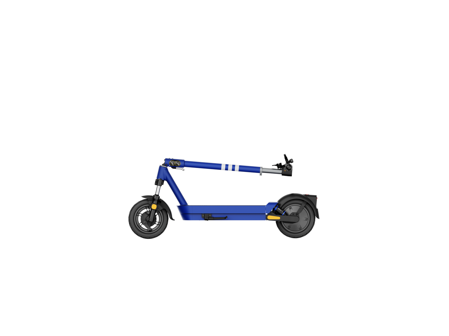 NEW Dual-Suspension BLUE Electric Scooter 43.5 Miles Max Operating Range & 24 mph Max Speed