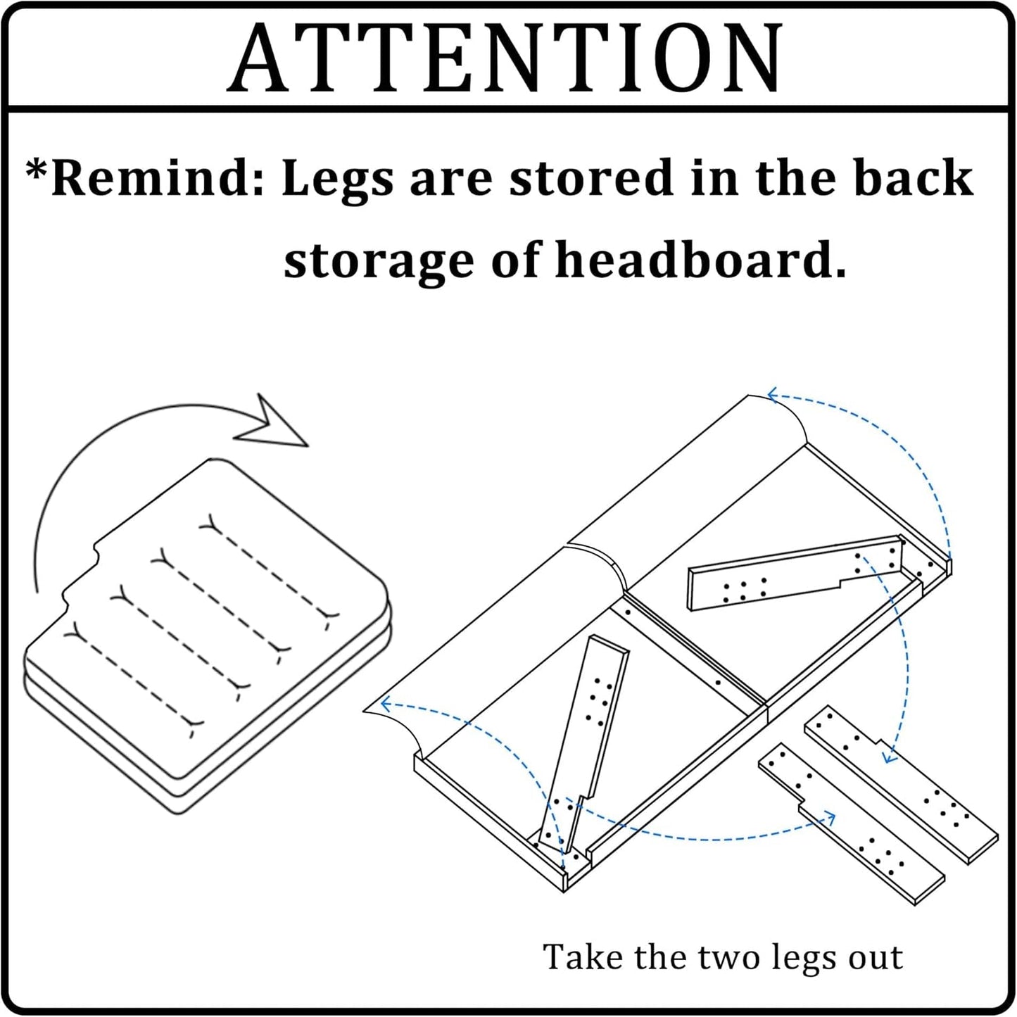NEW Velvet King Size Wall Mounted Headboard for Adjustable Beds