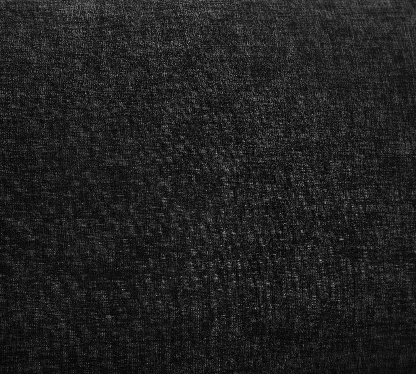 NEW 51' Oversize Chaise Lounge Chair with Ottoman and Storage  Upholstered Soft Chenille Black