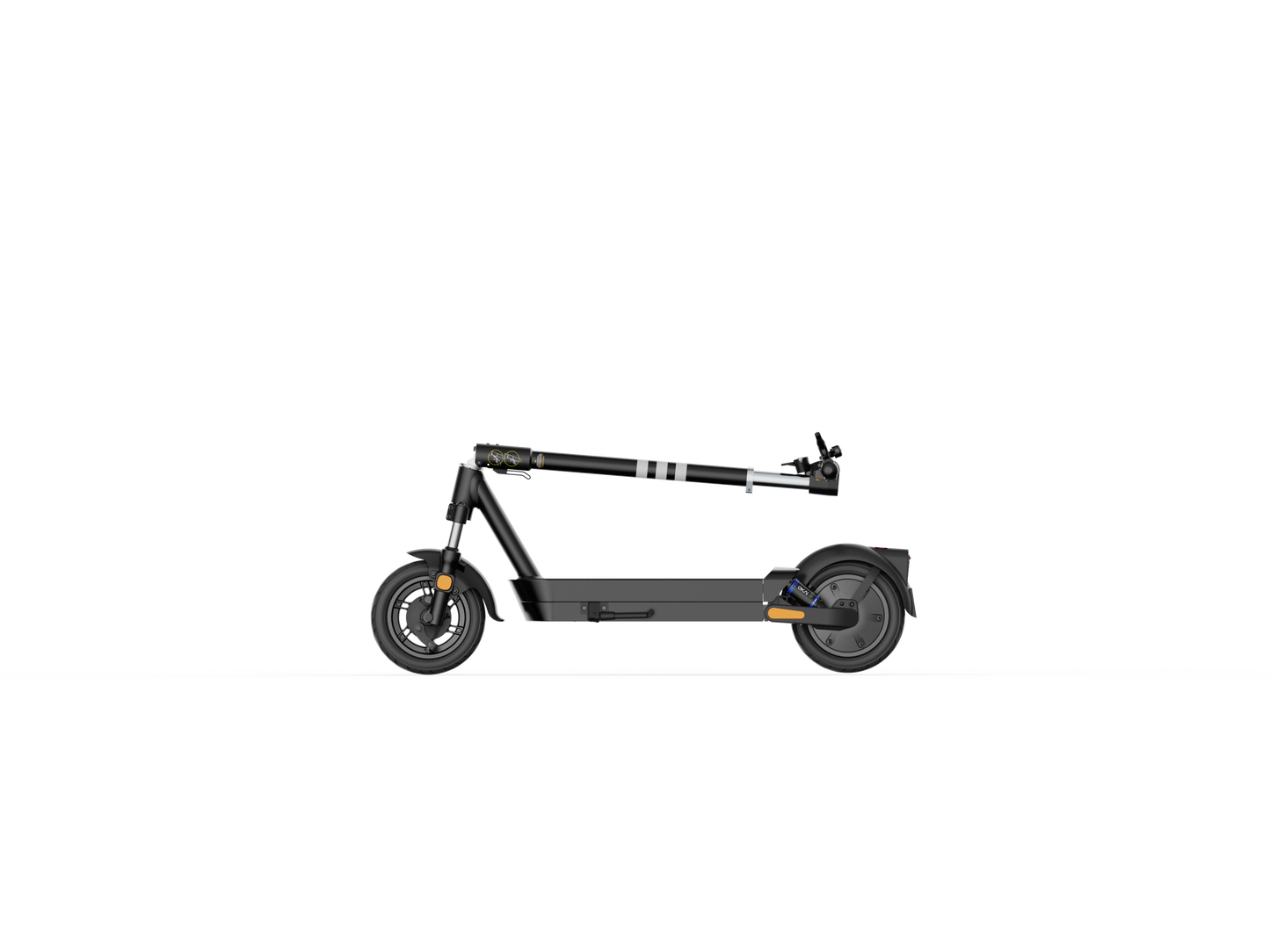 NEW Dual-Suspension Electric Scooter w/ 43.5 Miles Max Operating Range & 24 mph Max Speed - Black