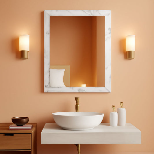 NEW Wall Mirror Frameless 24x32 Bathroom Vanity Decor Accent