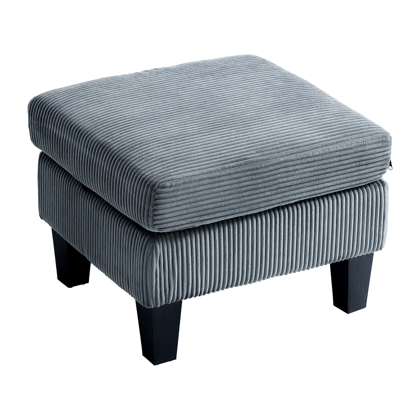 NEW Modern L-Shaped Sectional Sofa with Padded Cashmere Upholstery – Space-Saving Design for Living Rooms & Apartments, Easy Assembly, Grey