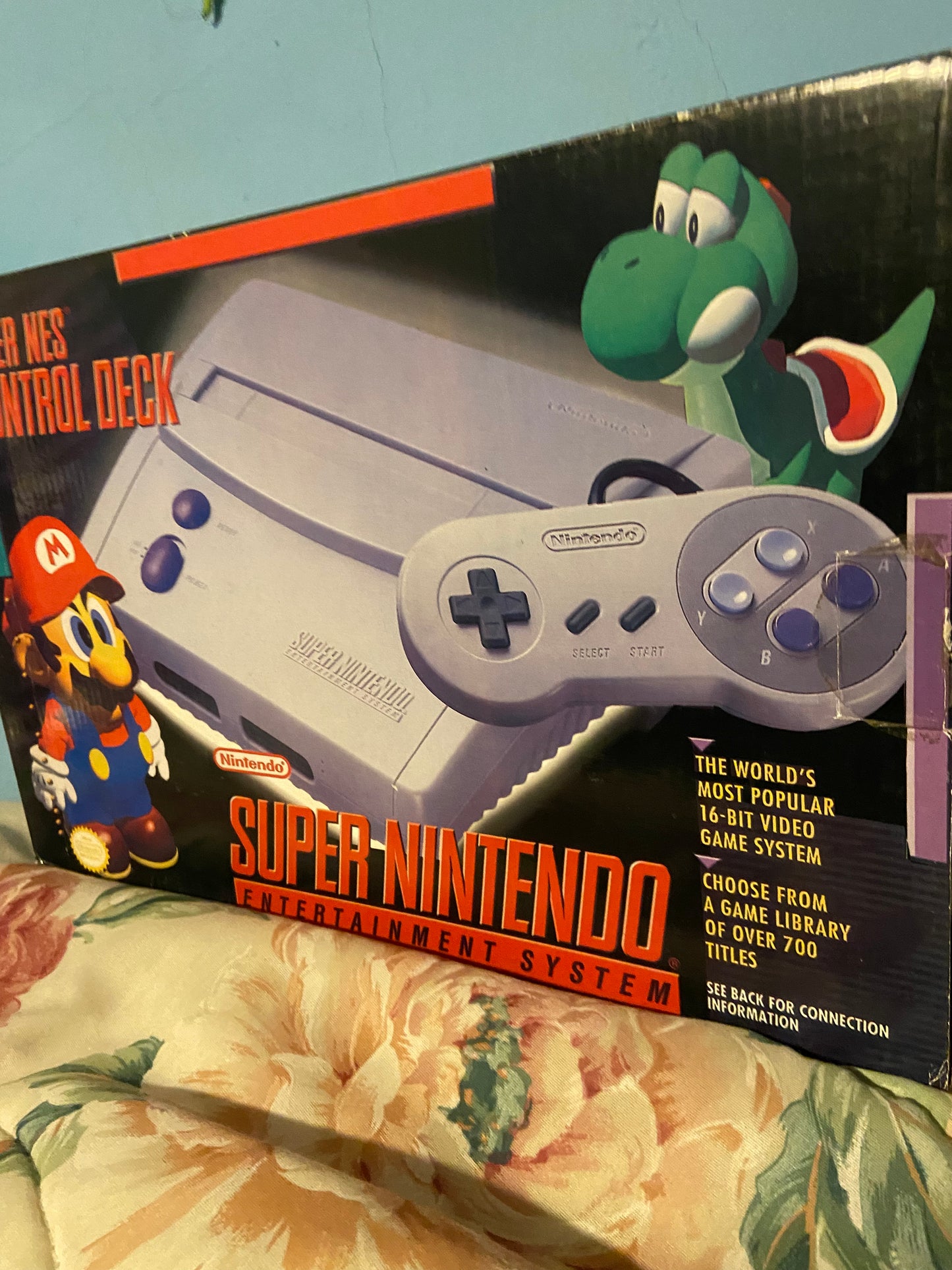 NEW 1992 Super Nintendo Entertainment System Control Deck