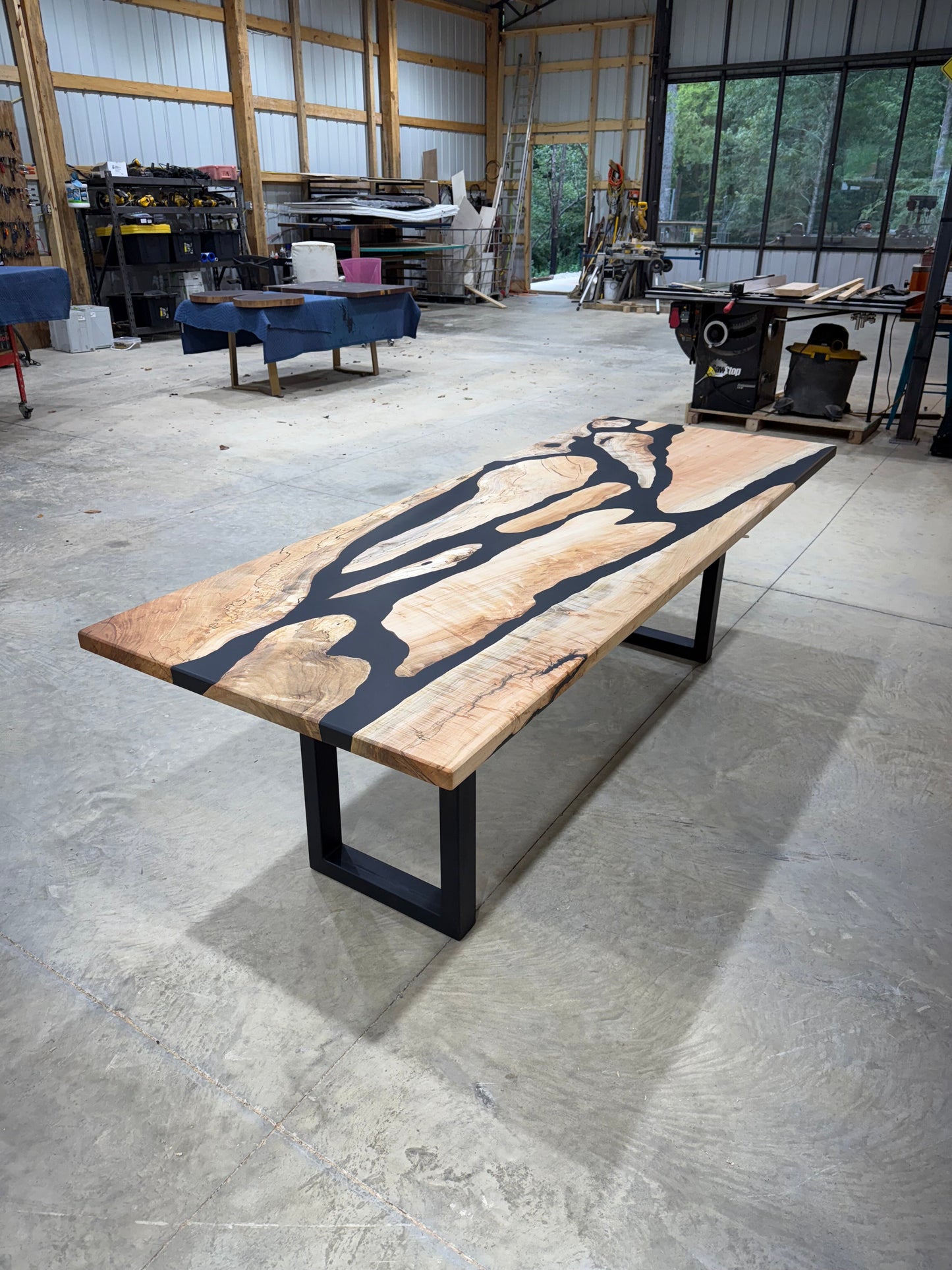 NEW 8x3 Maple River Table