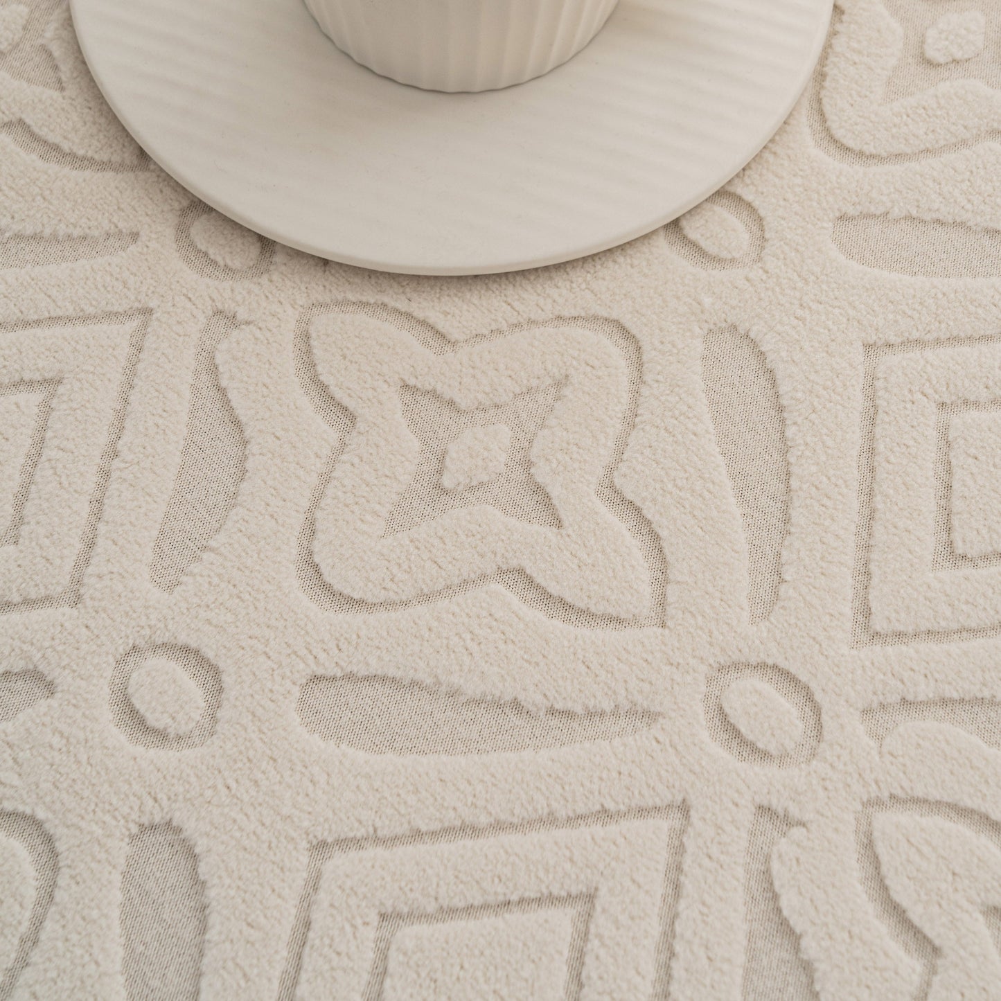 NEW 3D Jacquard Geometric Sofa Cover, High Stretch Soft Polar Fleece Slipcover for Couch