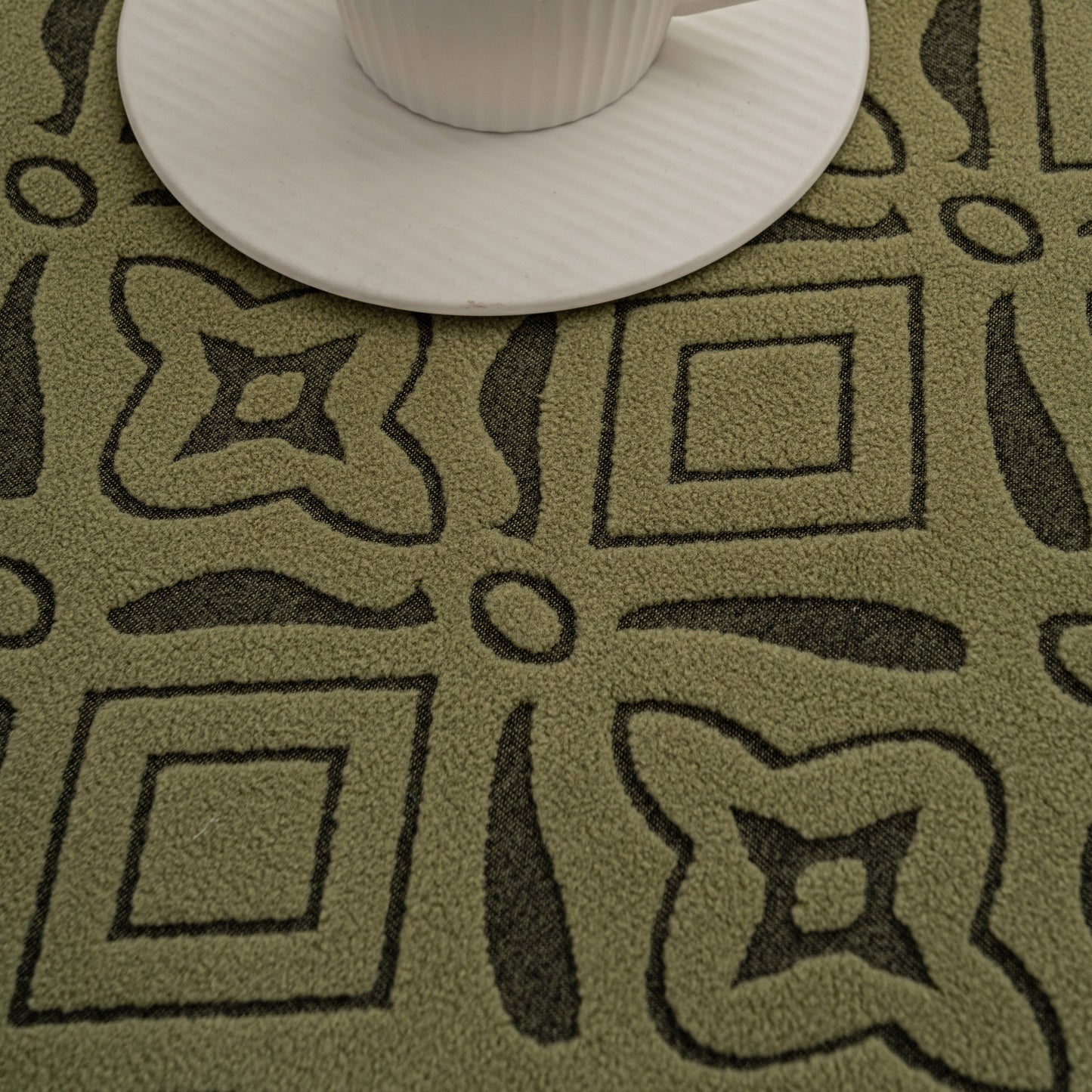 NEW 3D Jacquard Geometric Sofa Cover, High Stretch Soft Polar Fleece Slipcover for Couch