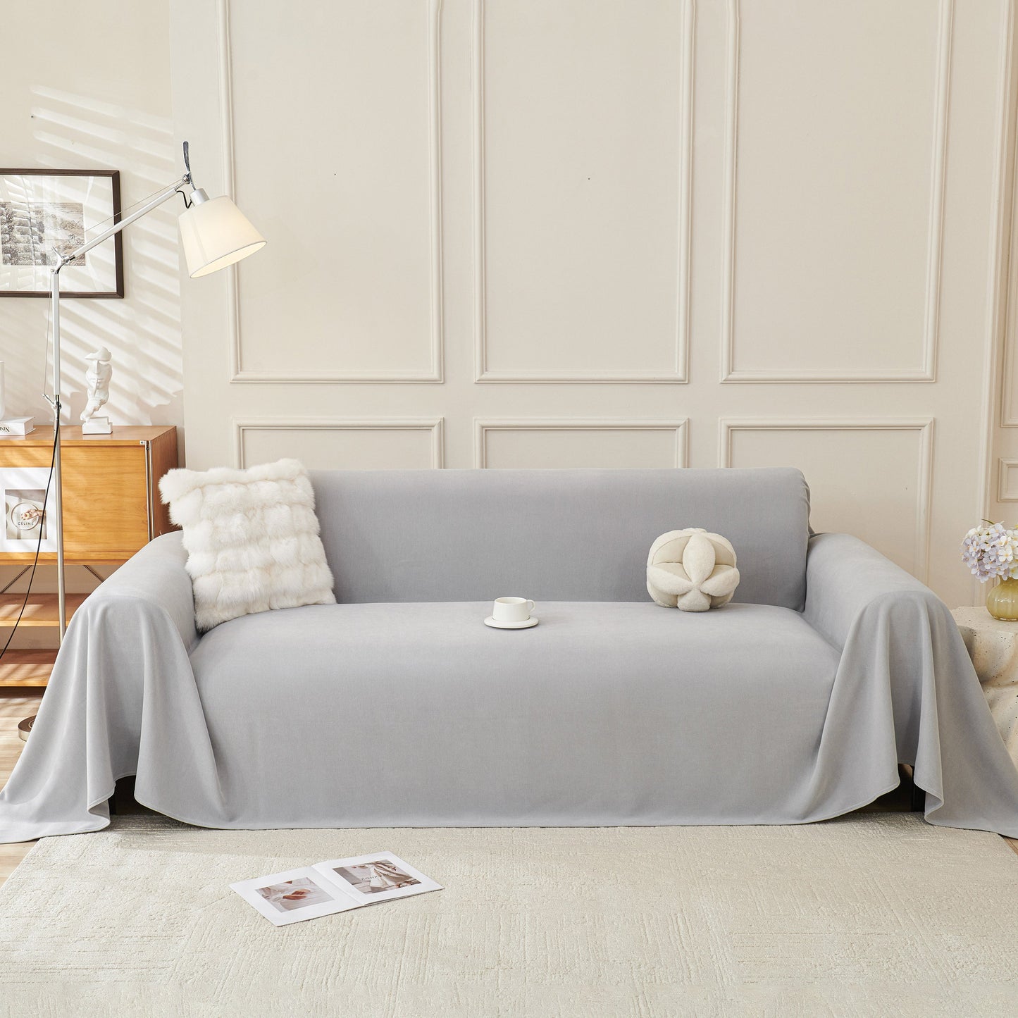 NEW Waterproof Scratch Proof Sofa Protector Throw Blanket, Couch Cover for Pets & Kids