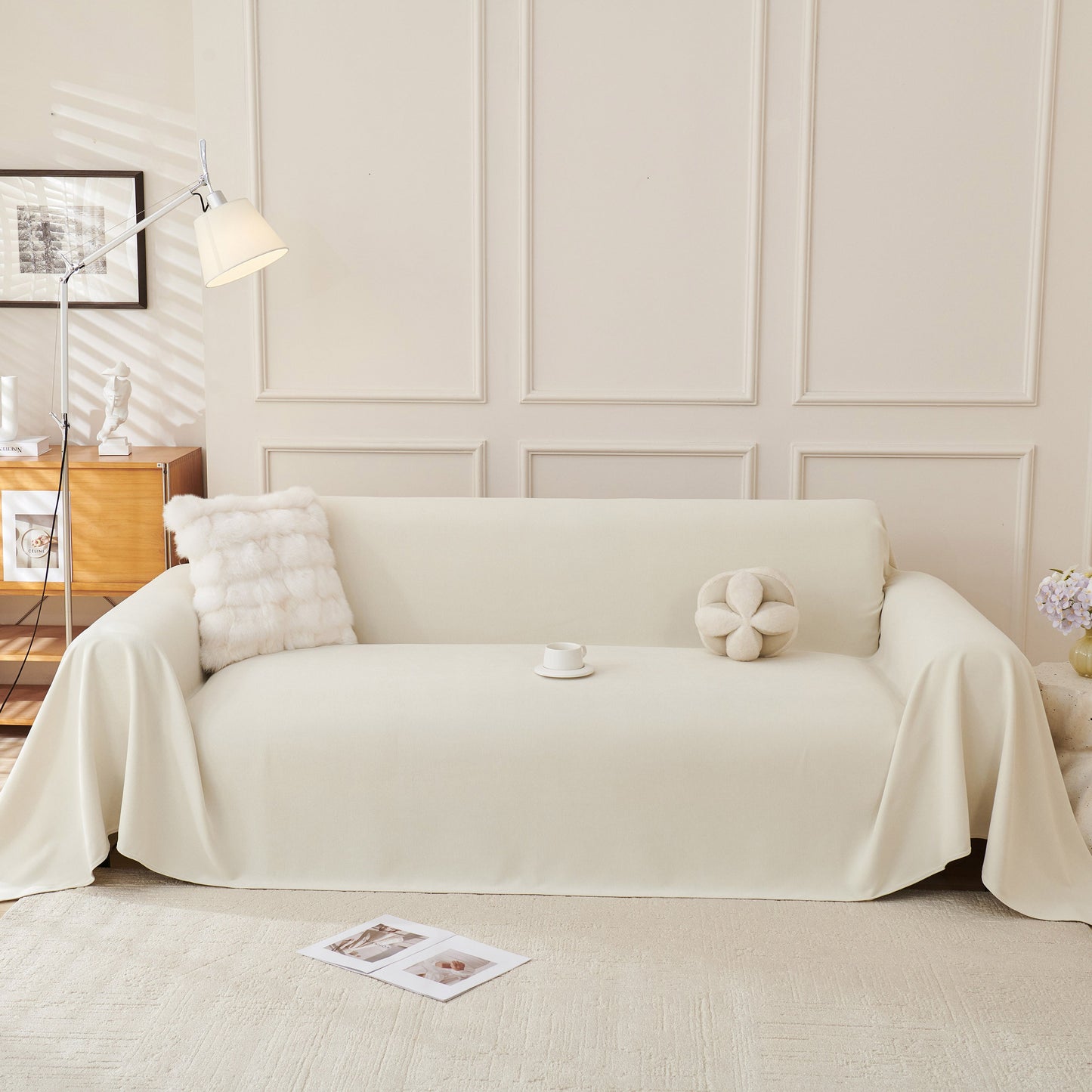 NEW Waterproof Scratch Proof Sofa Protector Throw Blanket, Couch Cover for Pets & Kids