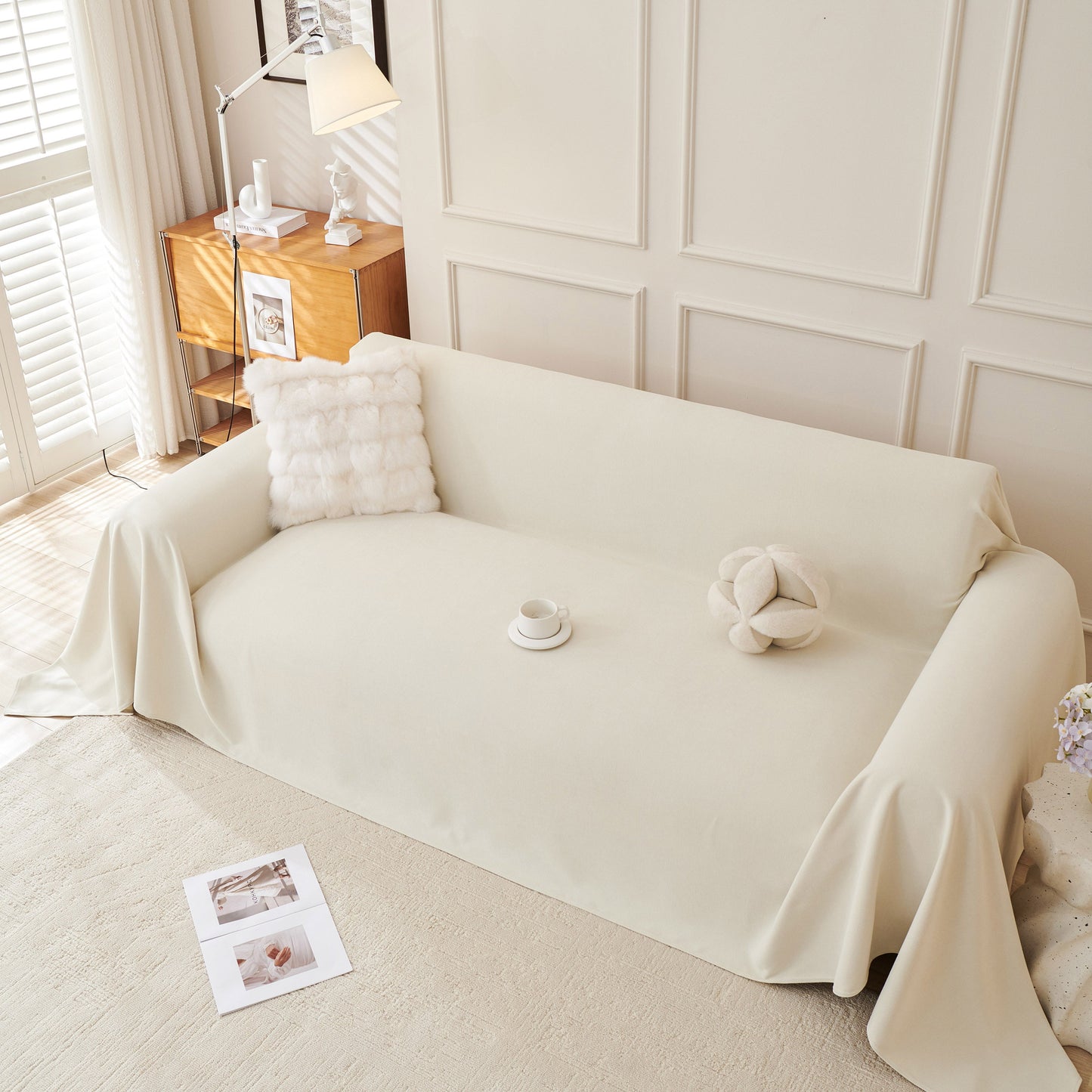 NEW Waterproof Scratch Proof Sofa Protector Throw Blanket, Couch Cover for Pets & Kids