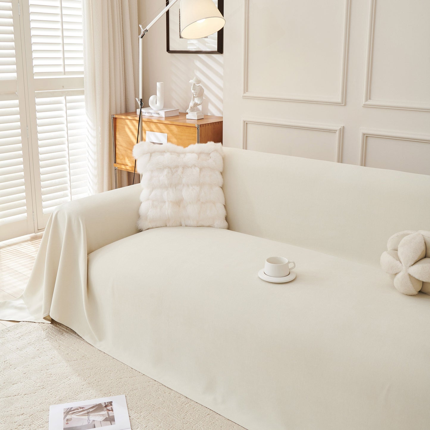 NEW Waterproof Scratch Proof Sofa Protector Throw Blanket, Couch Cover for Pets & Kids