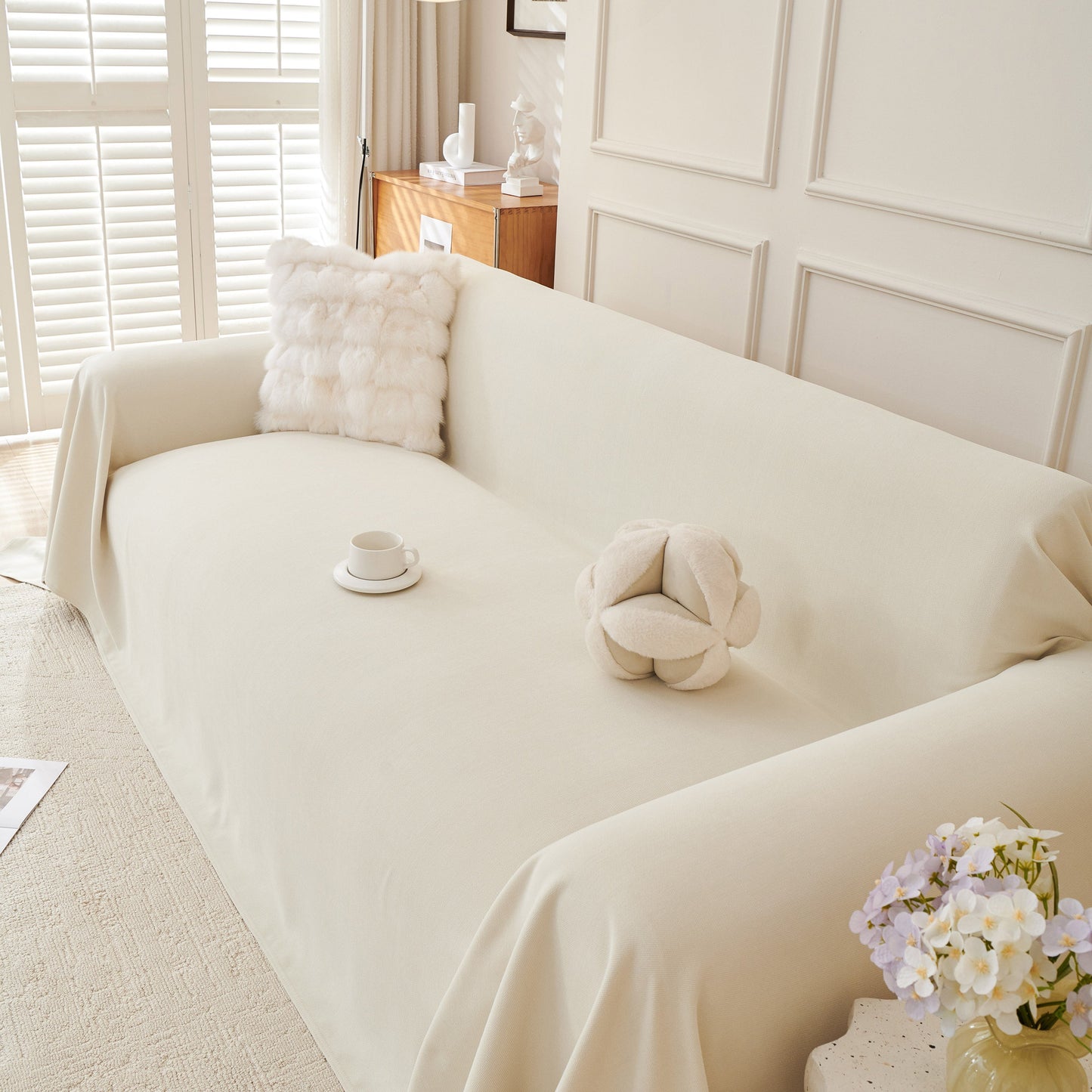 NEW Waterproof Scratch Proof Sofa Protector Throw Blanket, Couch Cover for Pets & Kids