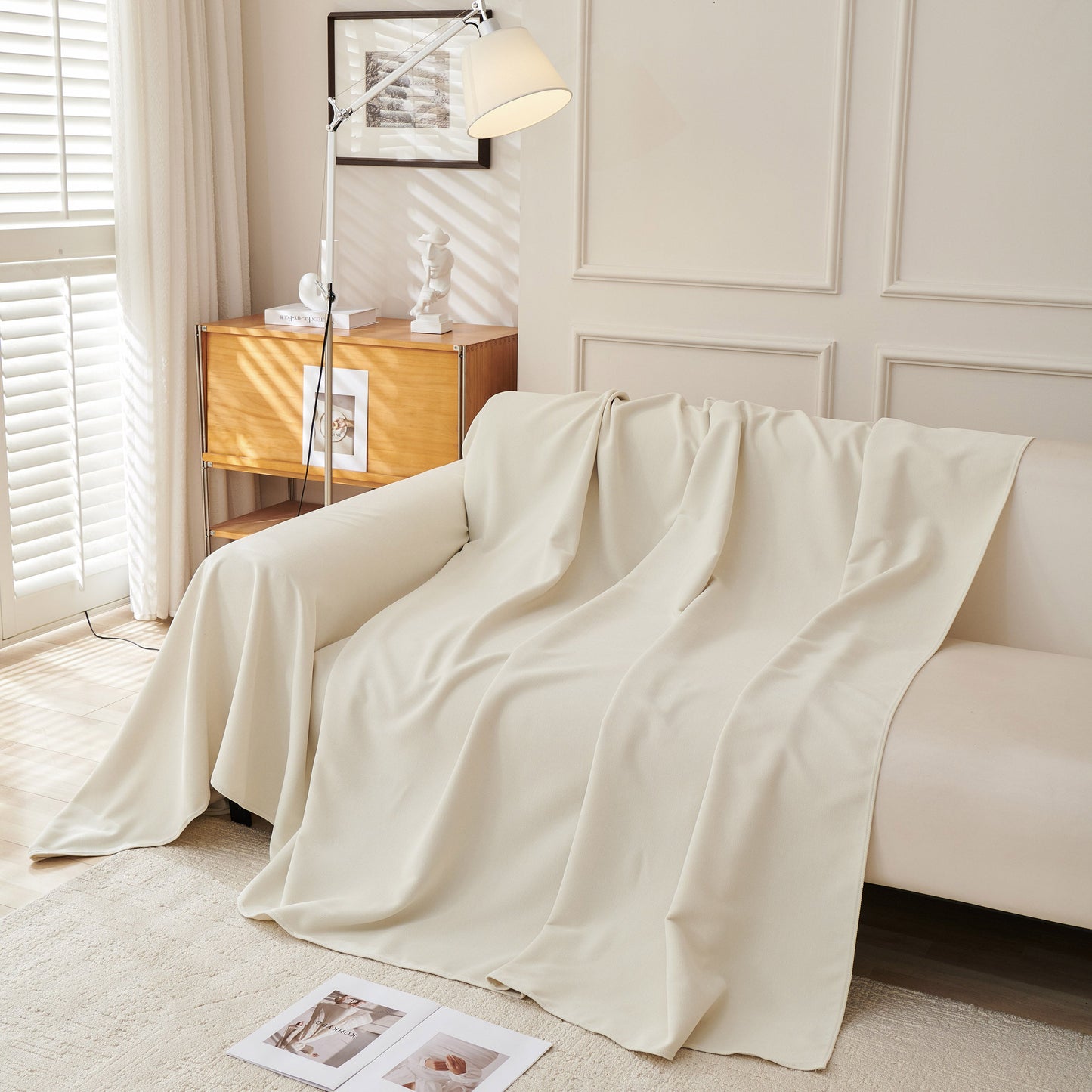 NEW Waterproof Scratch Proof Sofa Protector Throw Blanket, Couch Cover for Pets & Kids