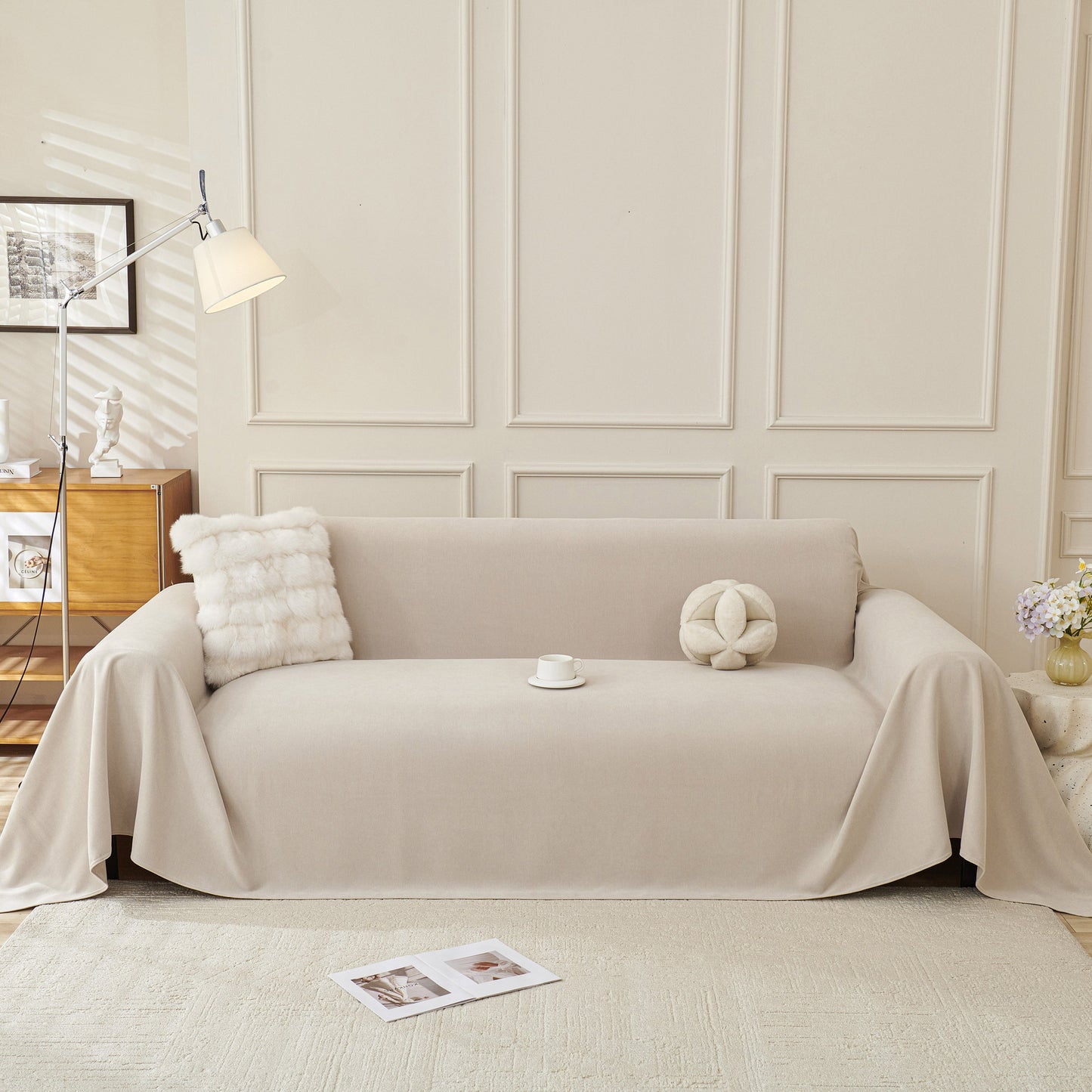 NEW Waterproof Scratch Proof Sofa Protector Throw Blanket, Couch Cover for Pets & Kids