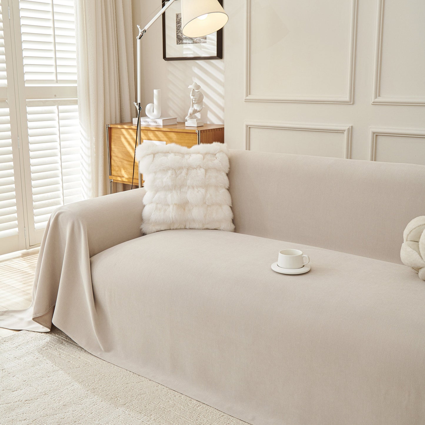 NEW Waterproof Scratch Proof Sofa Protector Throw Blanket, Couch Cover for Pets & Kids