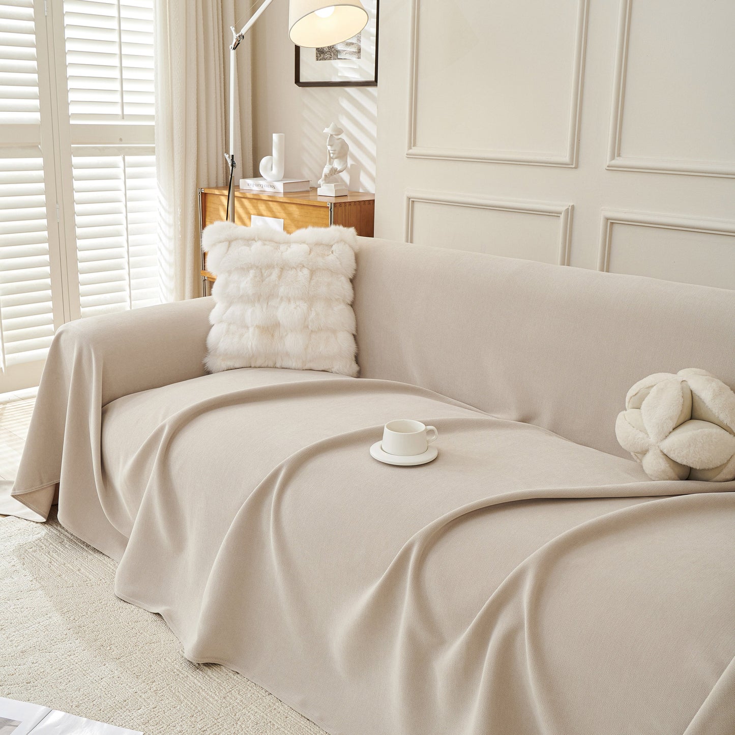 NEW Waterproof Scratch Proof Sofa Protector Throw Blanket, Couch Cover for Pets & Kids