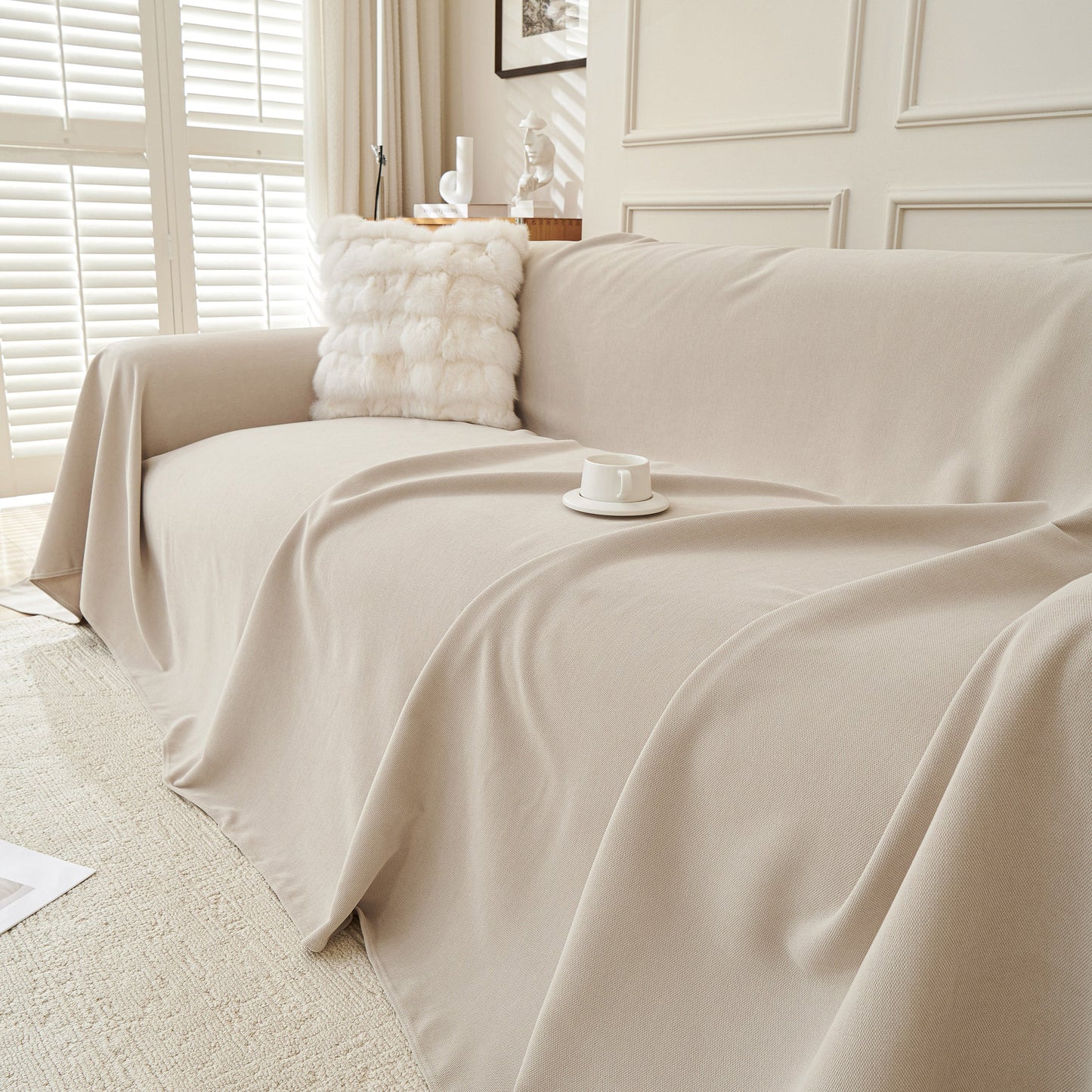 NEW Waterproof Scratch Proof Sofa Protector Throw Blanket, Couch Cover for Pets & Kids