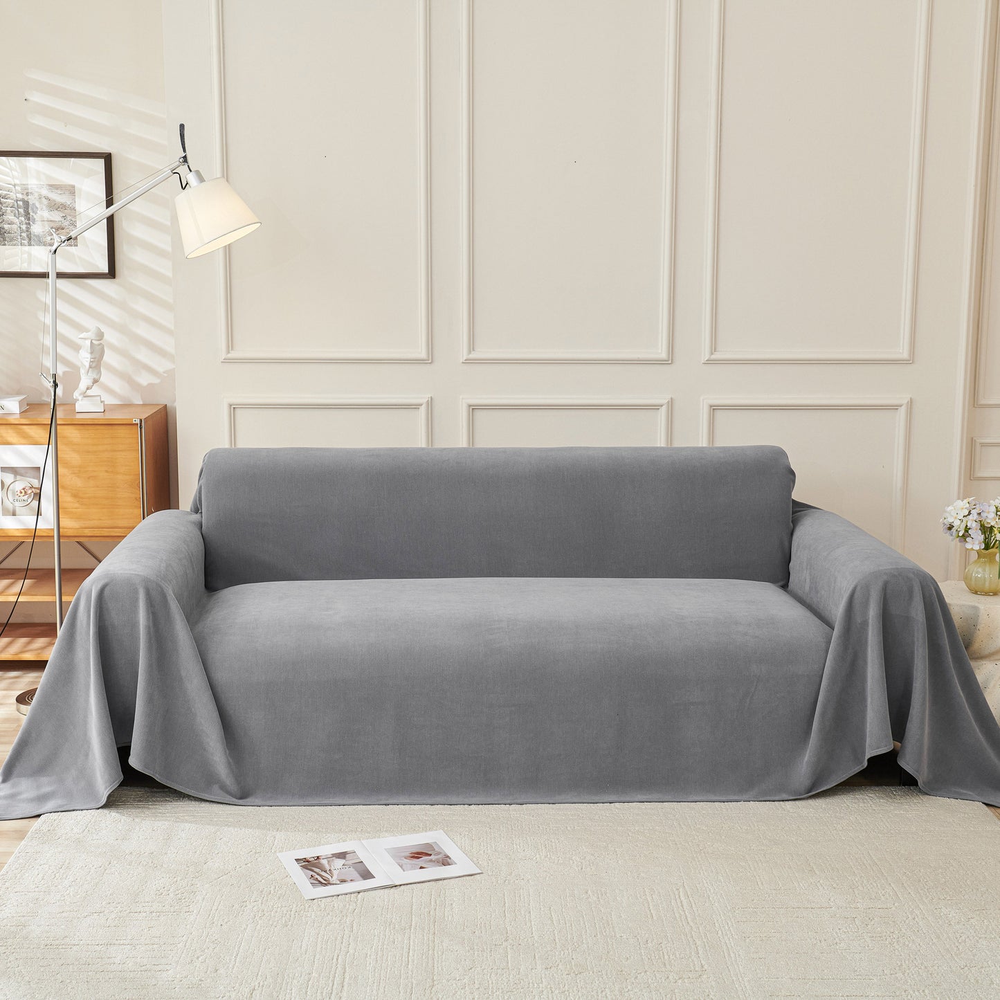 NEW Waterproof Scratch Proof Sofa Protector Throw Blanket, Couch Cover for Pets & Kids