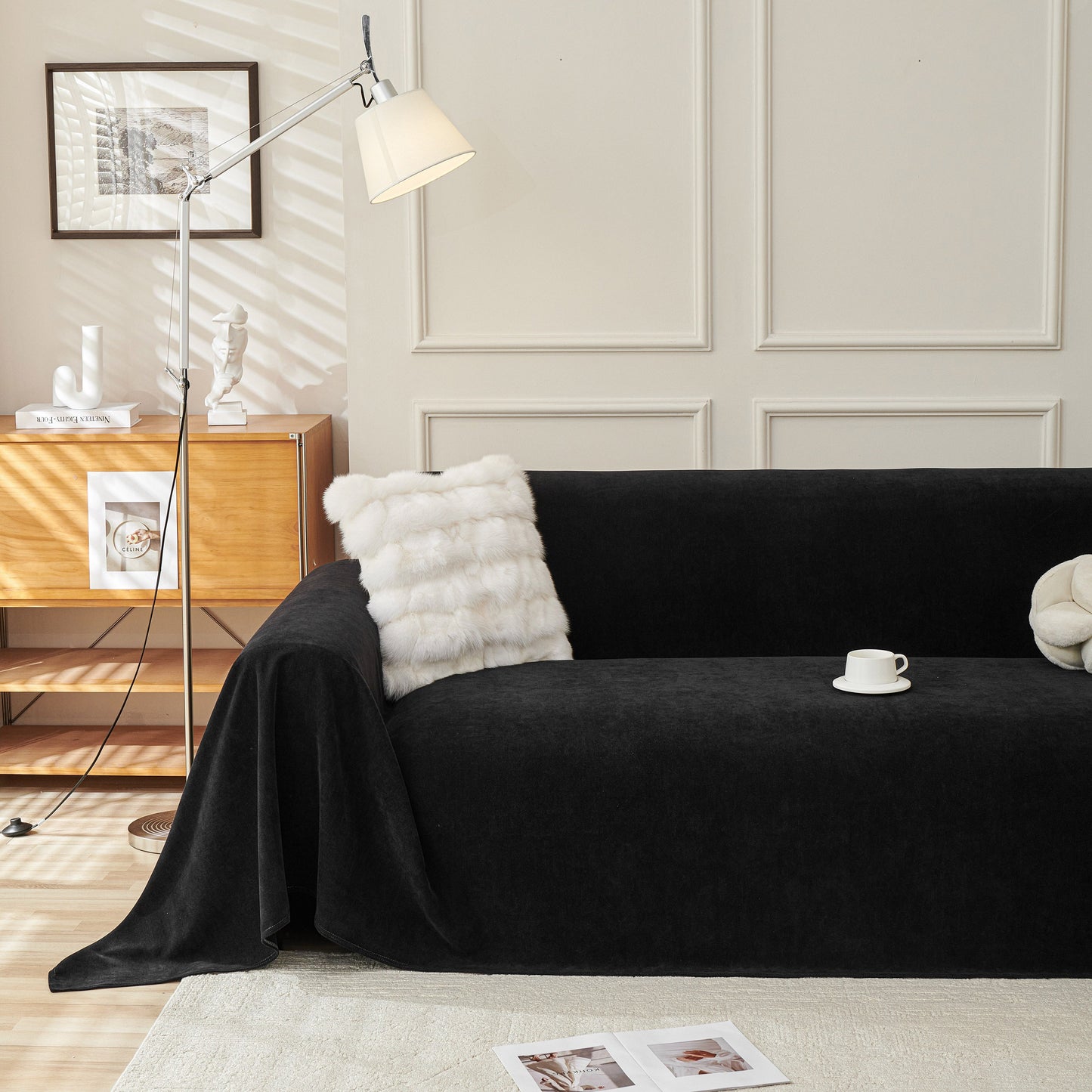 NEW Waterproof Scratch Proof Sofa Protector Throw Blanket, Couch Cover for Pets & Kids