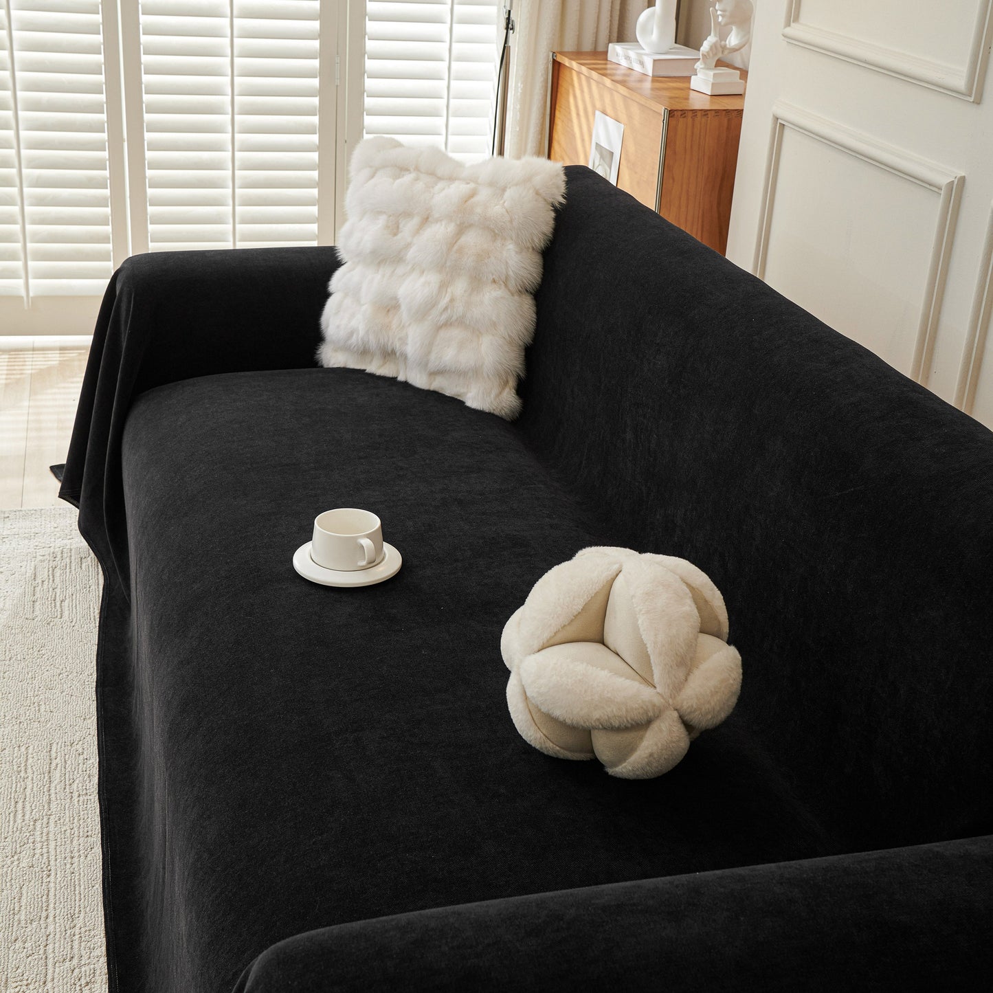 NEW Waterproof Scratch Proof Sofa Protector Throw Blanket, Couch Cover for Pets & Kids