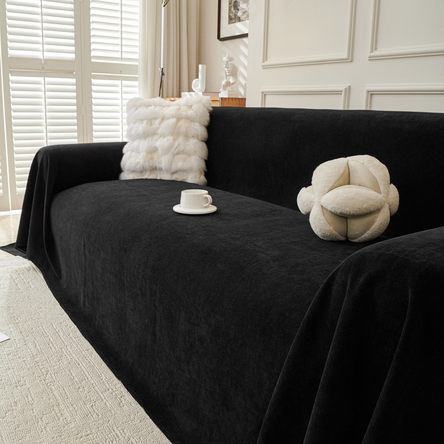 NEW Waterproof Scratch Proof Sofa Protector Throw Blanket, Couch Cover for Pets & Kids