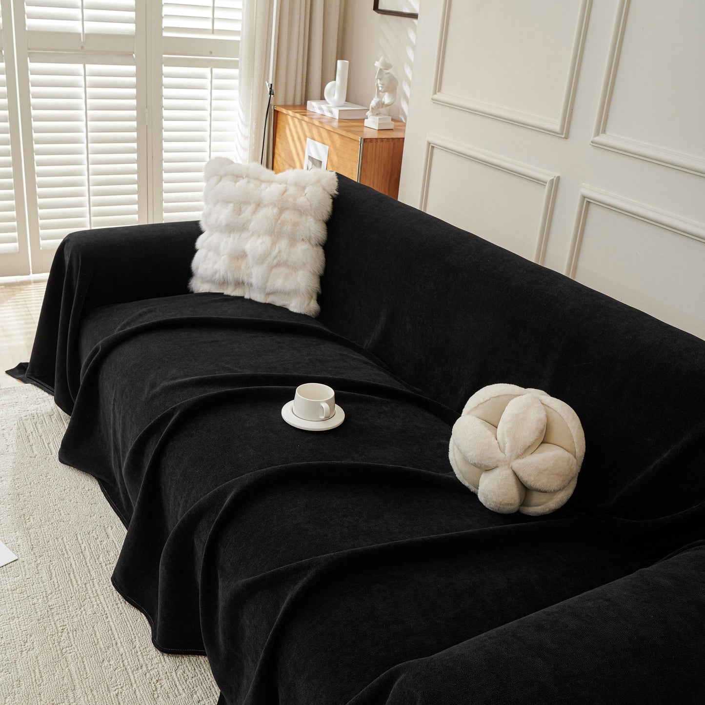 NEW Waterproof Scratch Proof Sofa Protector Throw Blanket, Couch Cover for Pets & Kids