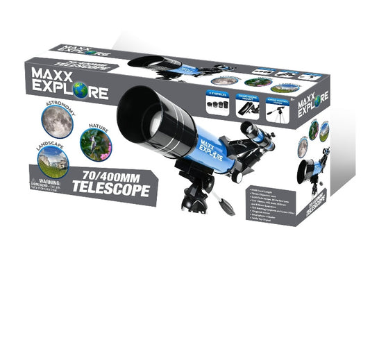 NEW Maxx Explore 70/400mm Telescope Science Set