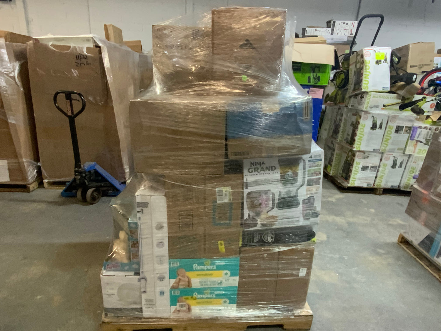 Buy by the Pallet # 2 Un-manifested General Merchandise Customer Return Mystery Pallet