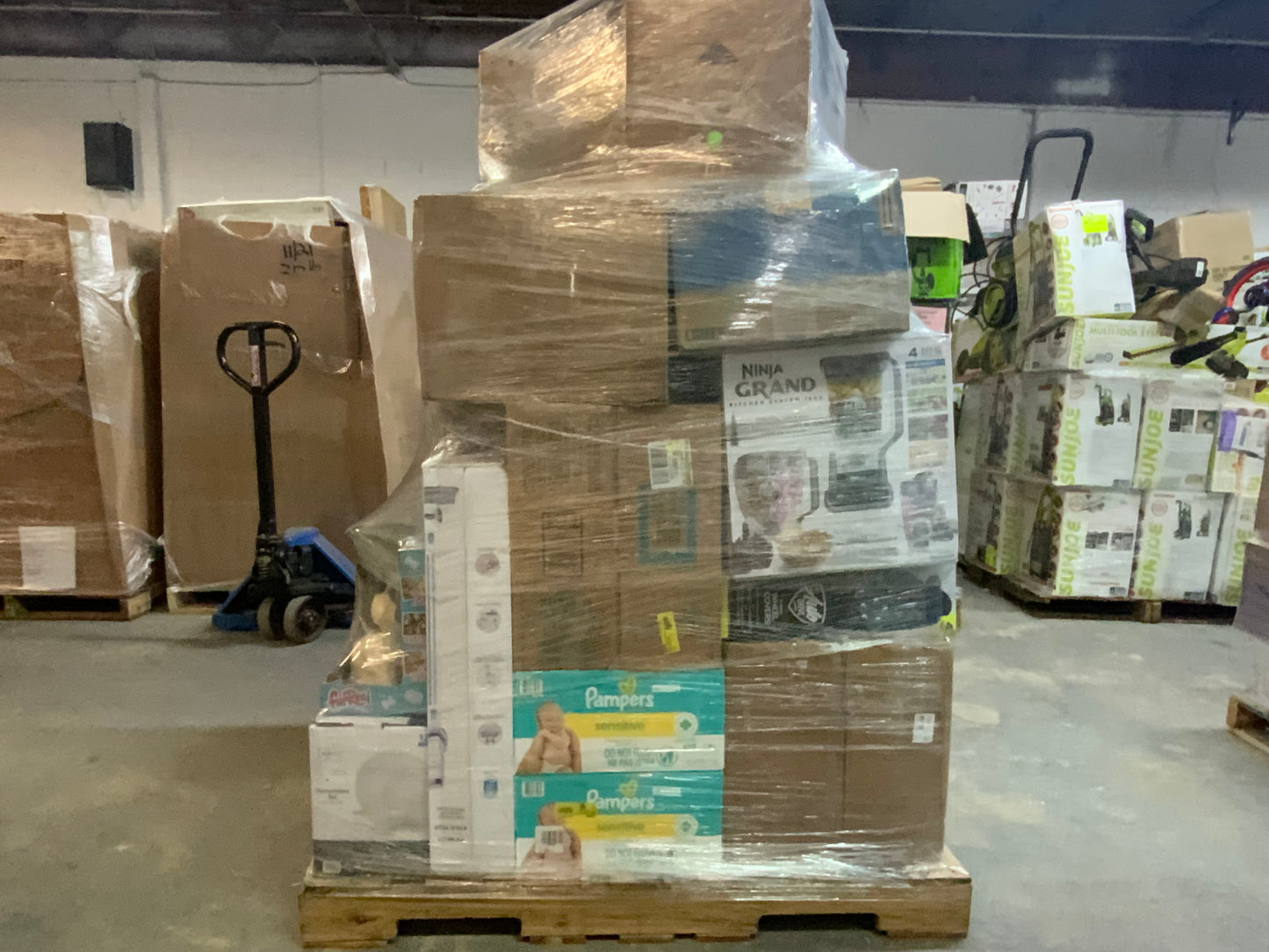 Buy by the Pallet # 2 Un-manifested General Merchandise Customer Return Mystery Pallet