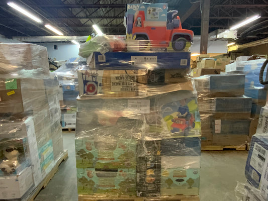 Buy the Pallet #4 Costco Un-Manifested Customer Return Toys and Games Mystery Pallet