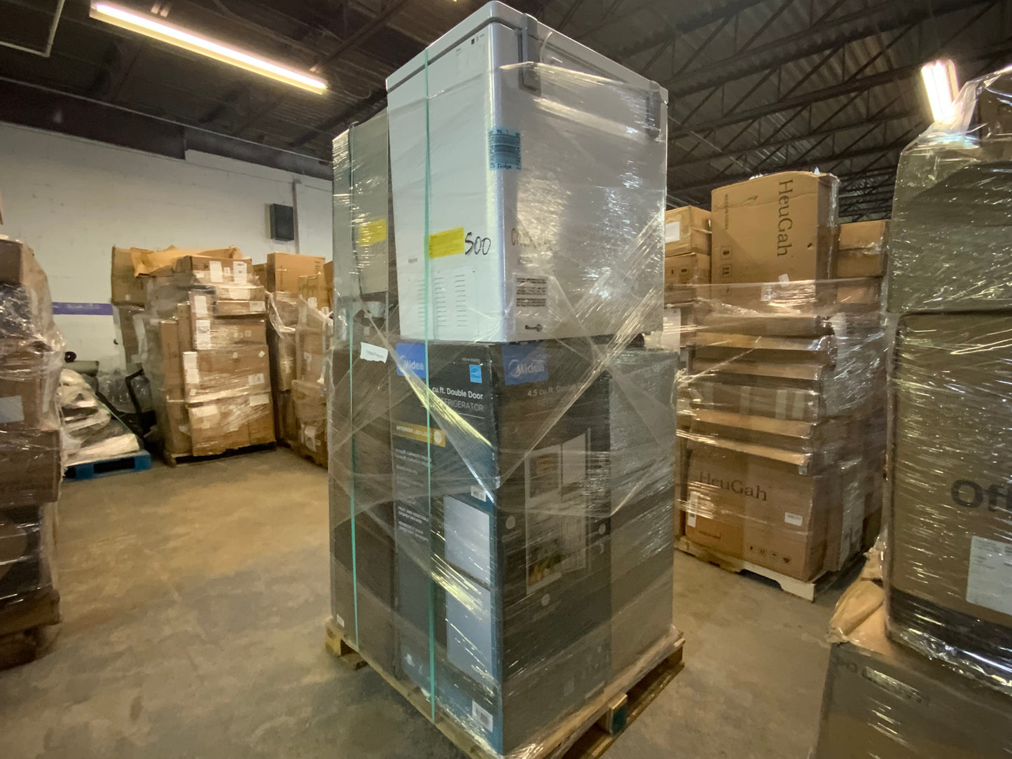 Buy the Pallet #8 Costco Freezers Mini Refrigerator Customer Return Pallet