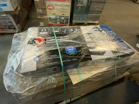 Buy the Pallet #9 Costco Customer Return Shelving Storage Rack Pallet