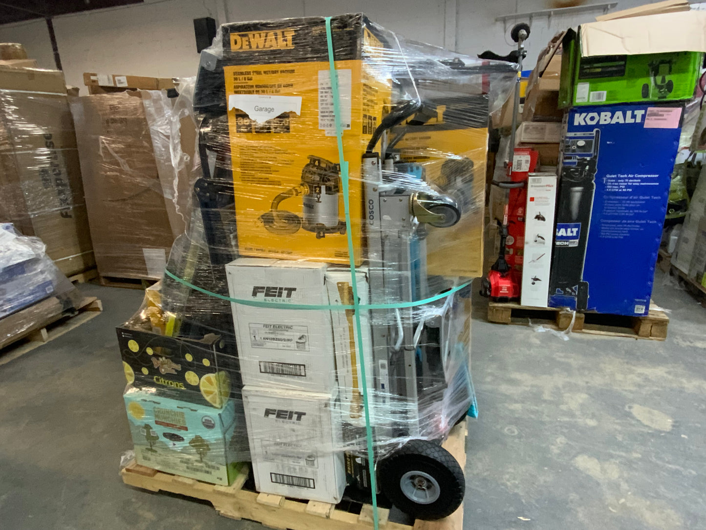 Buy the Pallet #10 Costco Un-Manifested Customer Return Hardware Tool Accessories Pallet