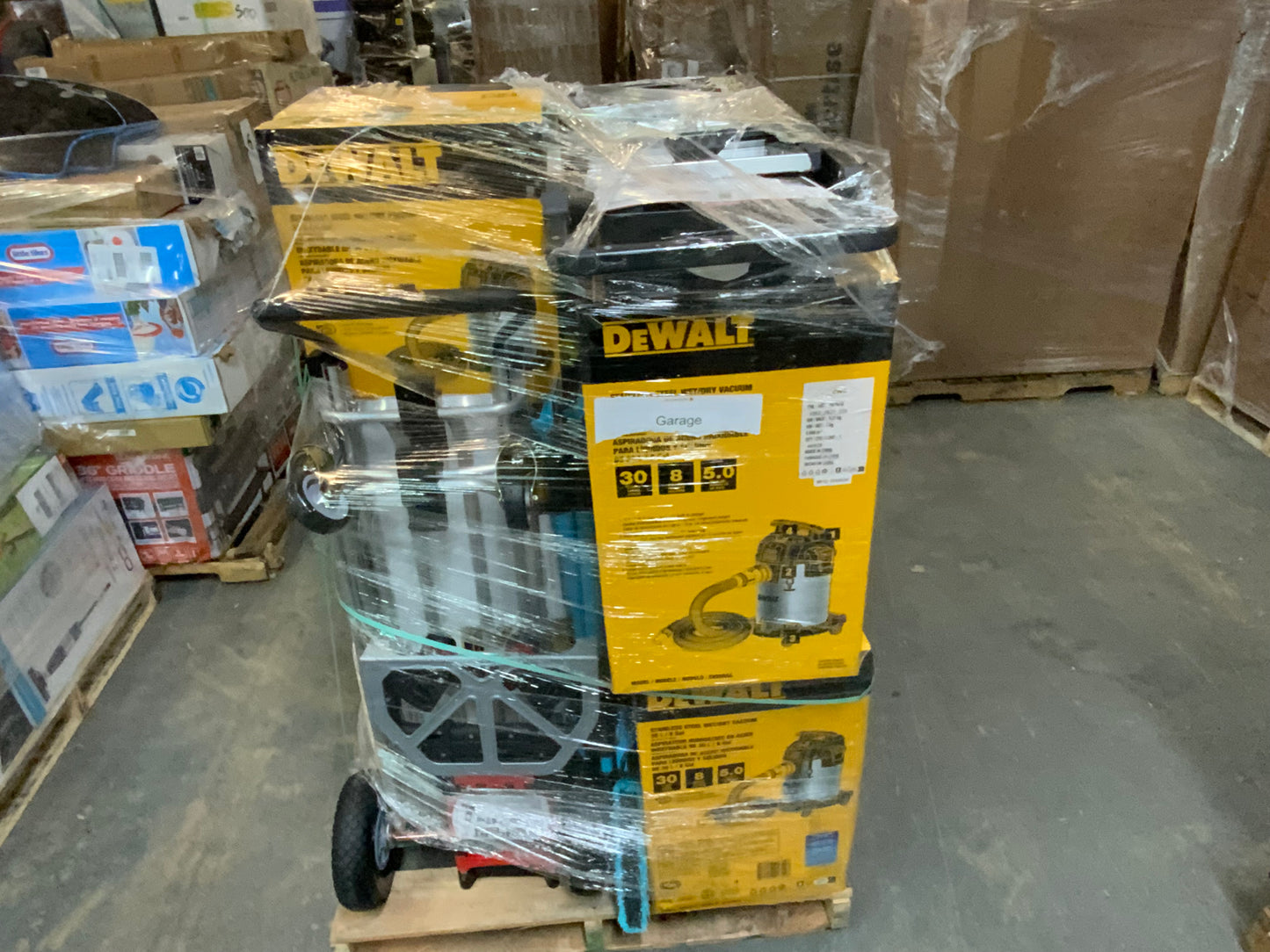 Buy the Pallet #10 Costco Un-Manifested Customer Return Hardware Tool Accessories Pallet
