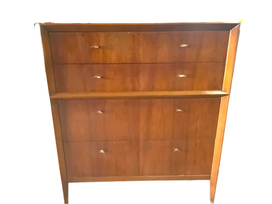 MCM Mid Century Modern West Michigan Furniture Four Drawer Chest of Drawers