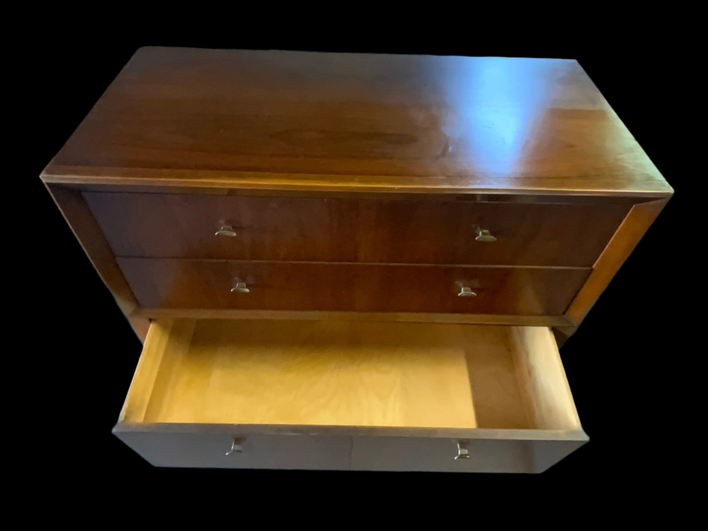 MCM Mid Century Modern West Michigan Furniture Four Drawer Chest of Drawers