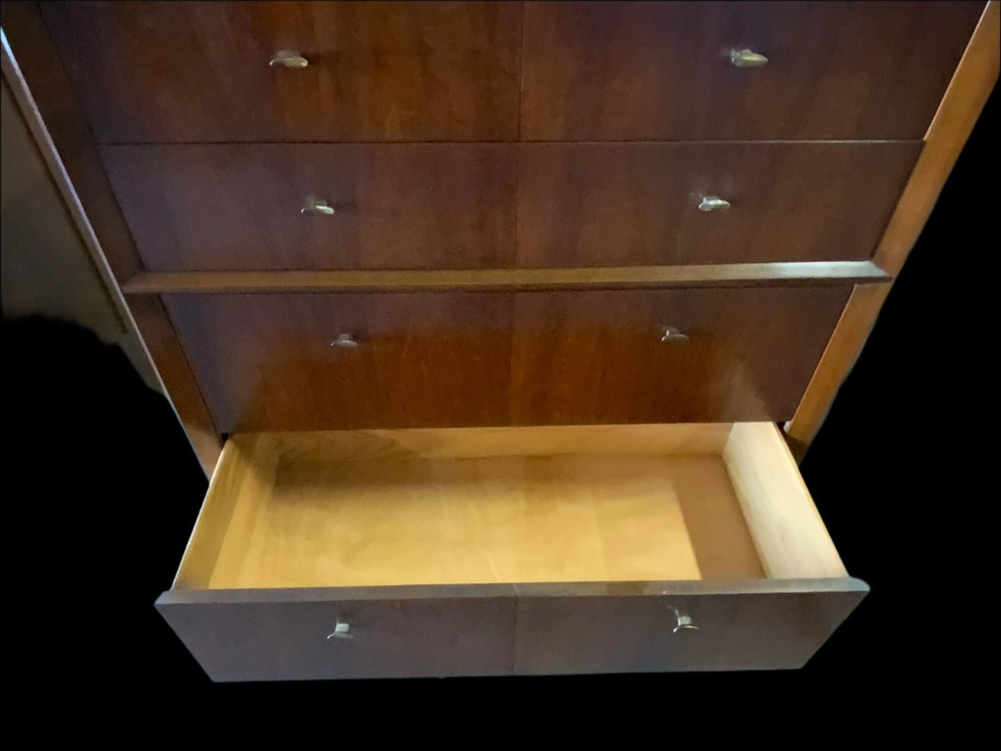 MCM Mid Century Modern West Michigan Furniture Four Drawer Chest of Drawers