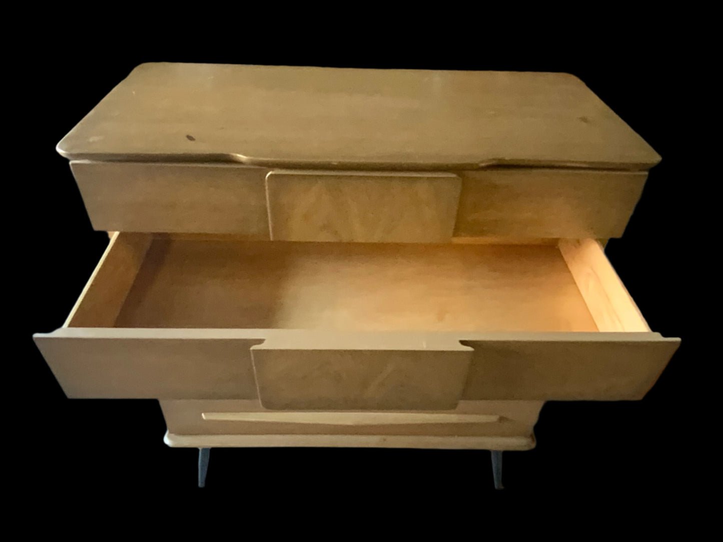 MCM Mid Century Modern United Furniture Five Drawer Chest of Drawers