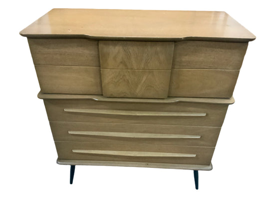 Tri-Bond III Furniture Mid Century Modern Platform Buffet Sideboard Credenza