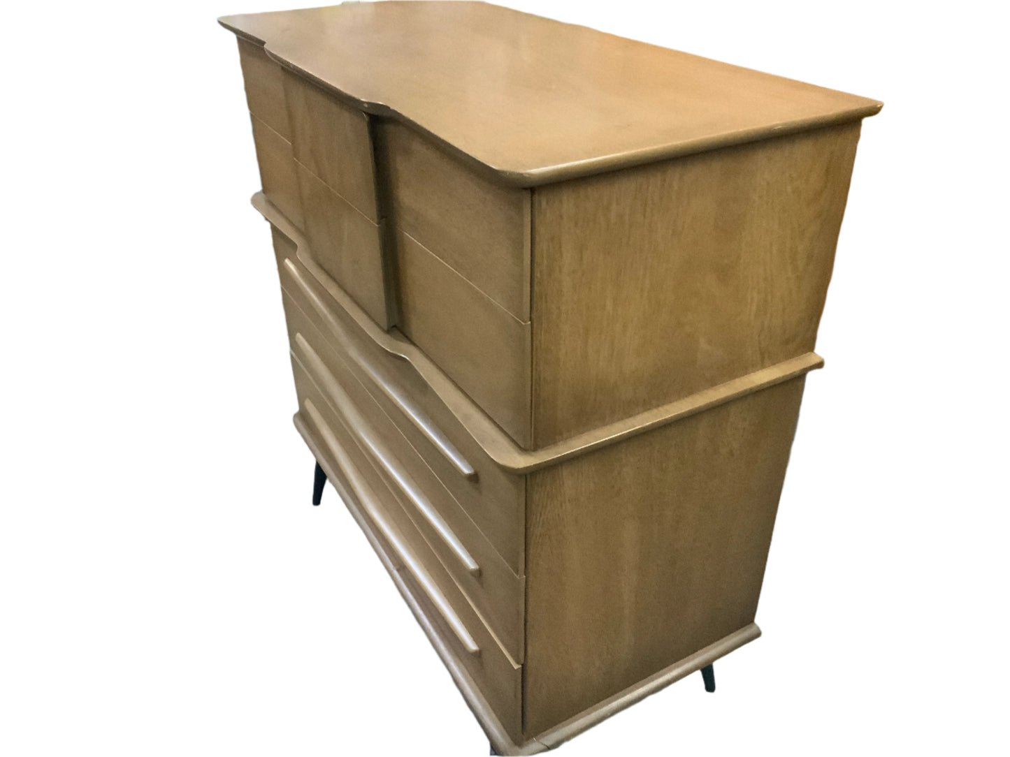 Tri-Bond III Furniture Mid Century Modern Platform Buffet Sideboard Credenza